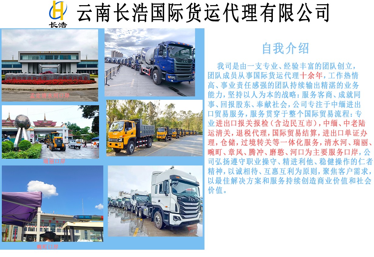 瑞丽报关业务指南