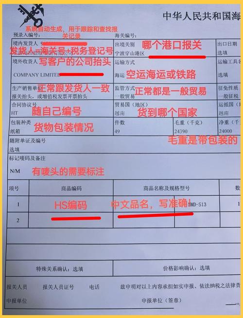 瑞丽报关注意事项